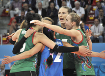 Bakı 2015: Voleybol yarışlarında bürünc medal qarşılaşması. Azərbaycan, 27 iyun 2015